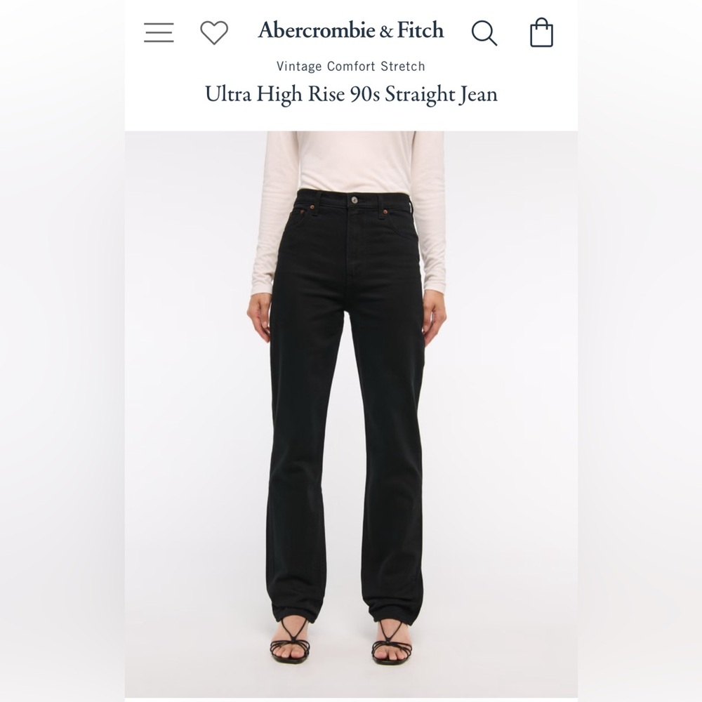 Ultra High Rise 90s Straight Jean